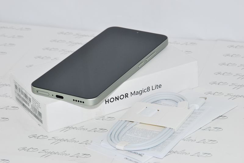 Honor Magic8 Lite 5G Dual Sim 512GB + 8GB Green New condition UK version #