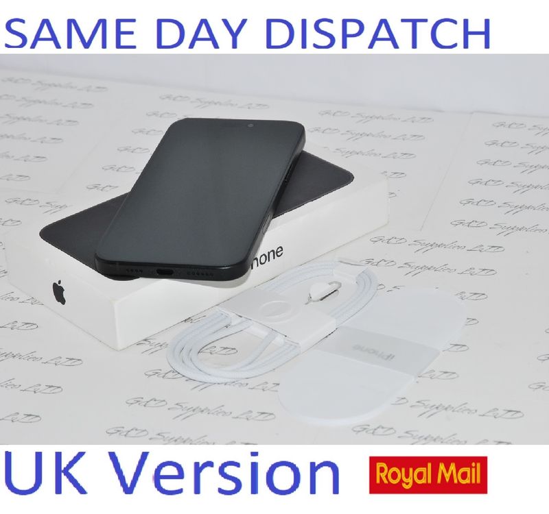 ## Apple iPhone 16 Plus 5G 256GB Unlocked Black Mint Condition # 100% Battery health