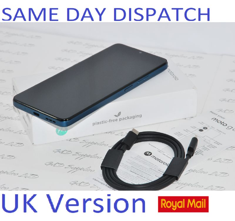 Motorola Moto G06 4G Smartphone 64GB Unlocked Dual-SIM - Blue UK version New condition