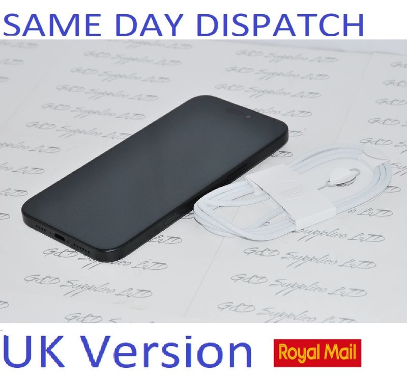 ## Apple iPhone 16 Plus 5G 256GB Unlocked Black Mint Condition 100% Battery health