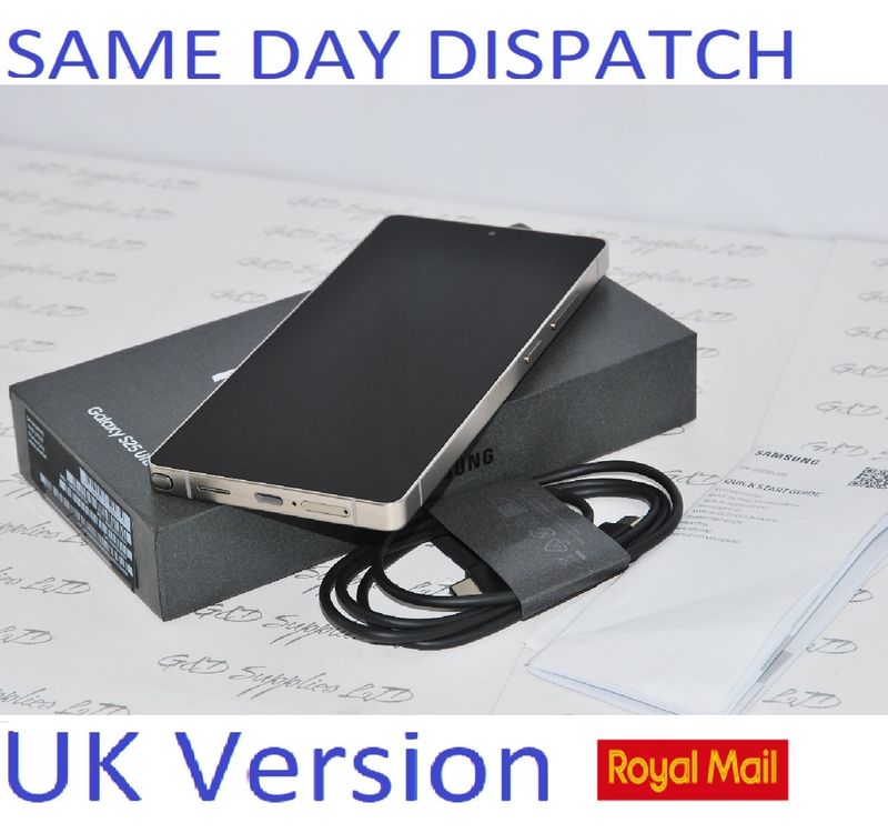 Samsung Galaxy S25 Ultra 5G 6.9" Smartphone Unlocked Gray 12GB 512GB UK Version New condition  #