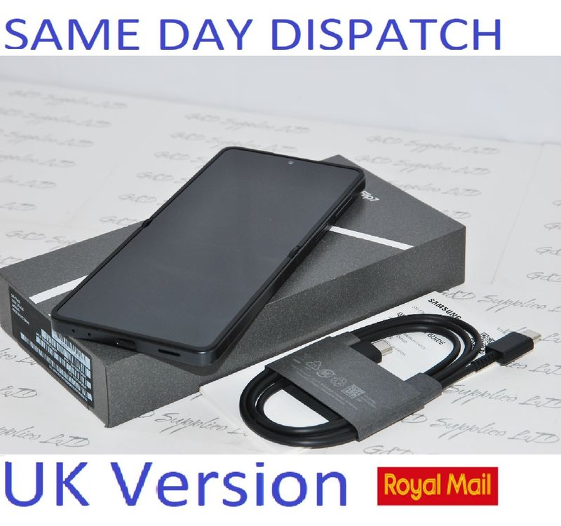 Samsung Galaxy Z Flip7 5G Mobile Phone 256GB UNLOCKED Mint New condition UK Version