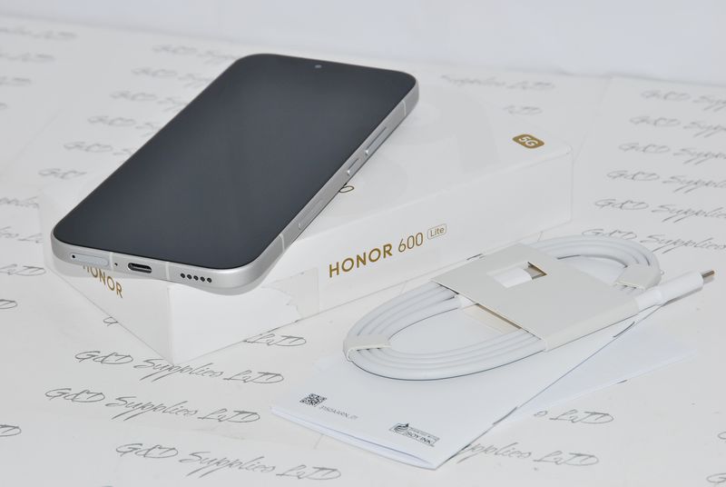 Honor 600 lite 5G 256GB 8GB RAM Dual SIM Unlocked  Grey New condition UK version #