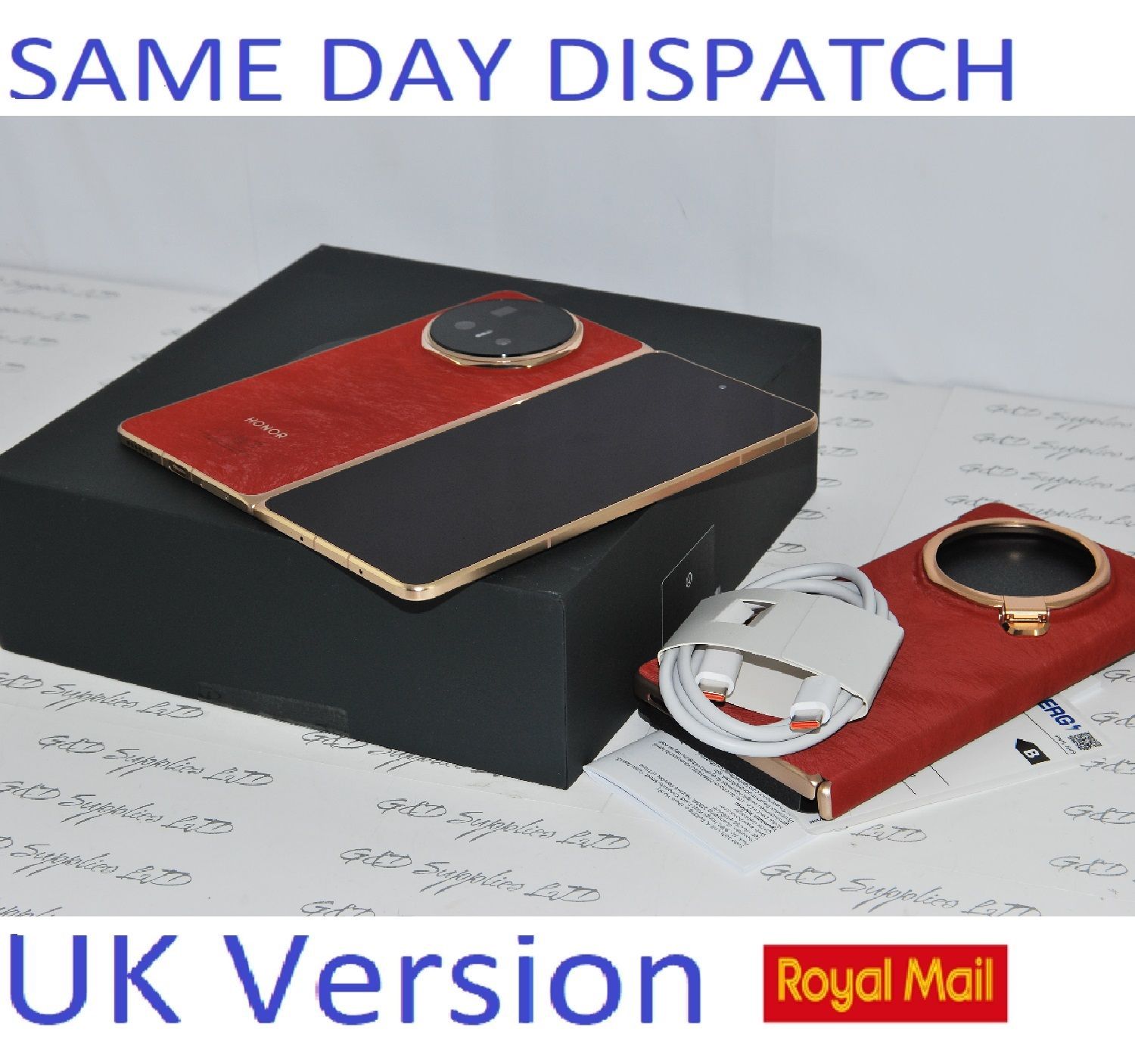HONOR Magic V6 5G AI Foldable 512GB Unlocked Dual-SIM  RED New condition UK version #