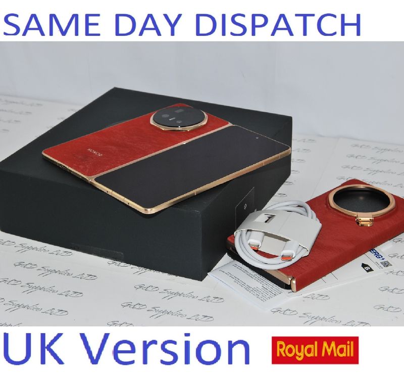 HONOR Magic V6 5G AI Foldable 512GB Unlocked Dual-SIM  RED New condition UK version #