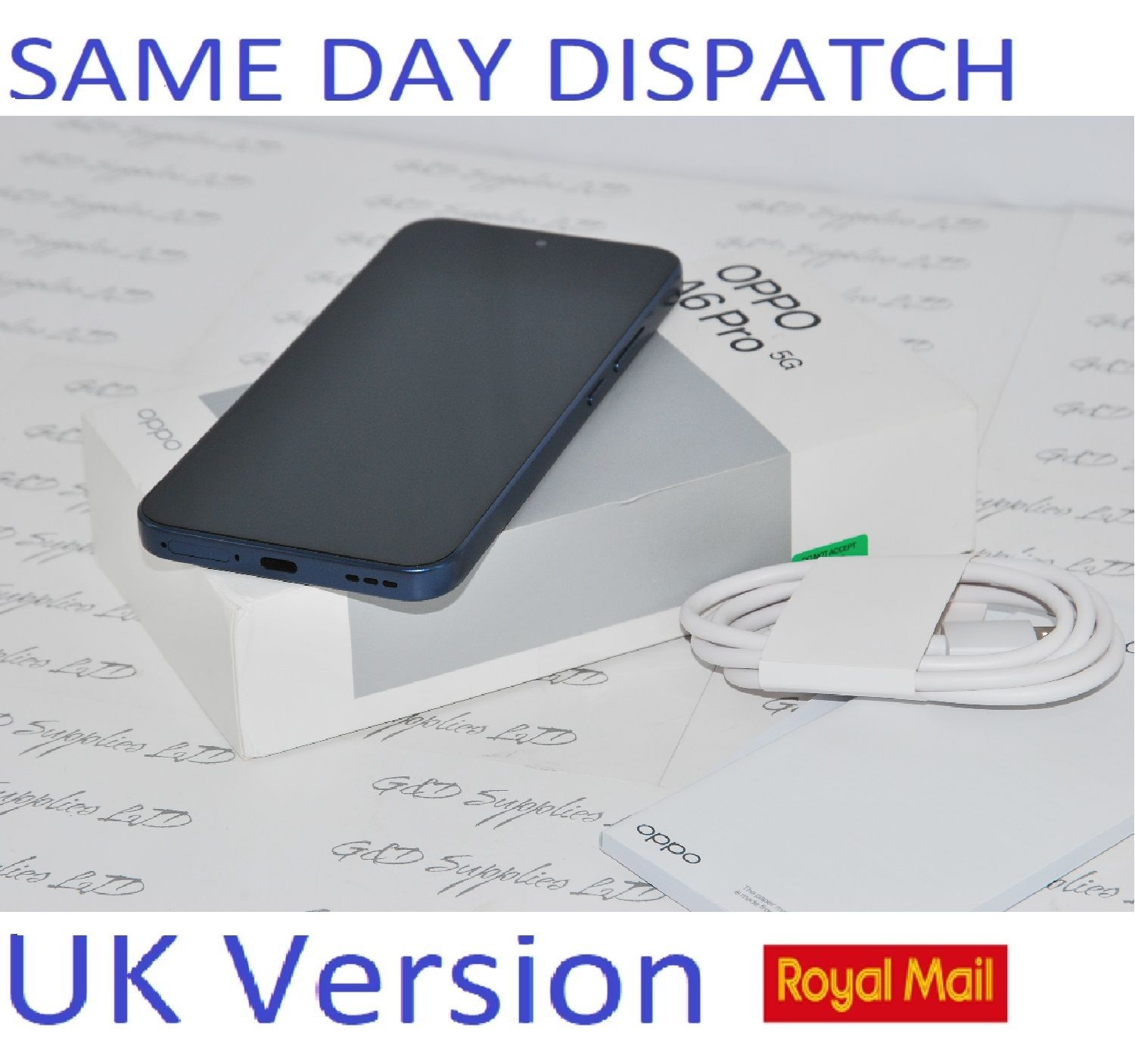 Oppo A6 Pro 5G 8GB RAM 256GB  Dual-SIM Factory Black  Unlocked UK version NEW Condition #