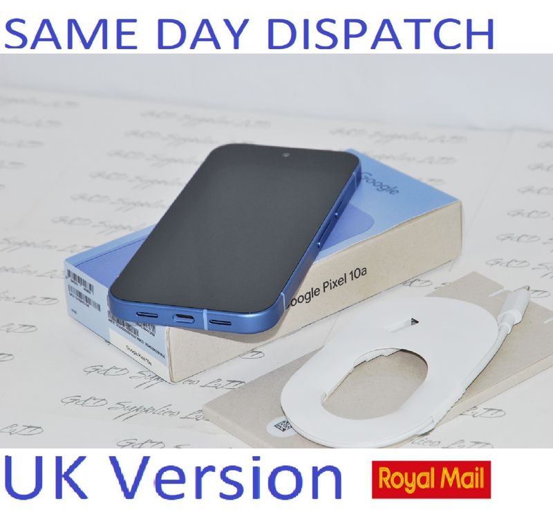 Google Pixel 10A  Mobile Phone 256GB (Unlocked) Lavender 5G Sim-free UK Version  New Condition