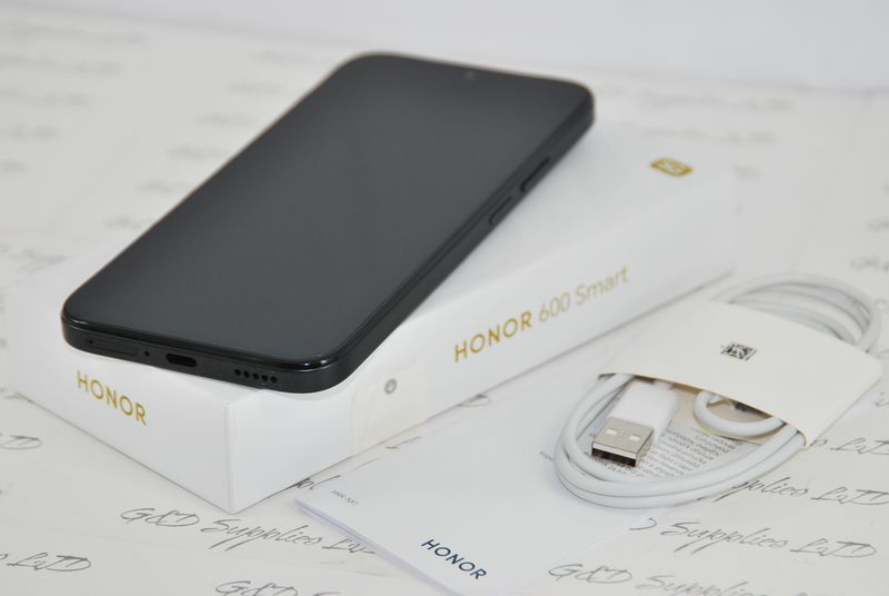 Honor 600 smart 5G 128GB 4GB RAM Dual SIM Unlocked  Black New condition UK version #