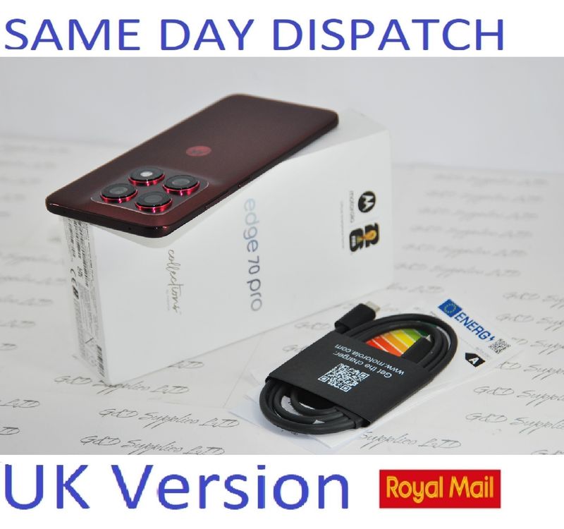 Motorola Edge 70 pro 5G 12GB 512GB. Dual SIM (Unlocked) PANTONE UK Version New Condition
