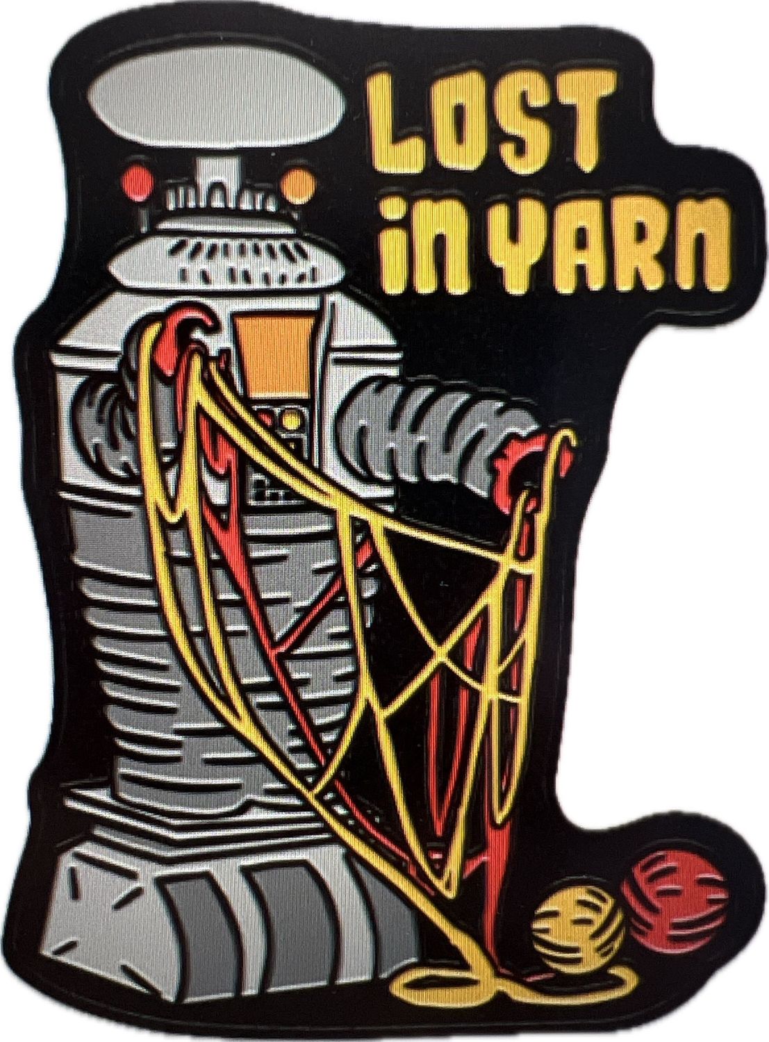 Lost In Yarn - Enamel Pin