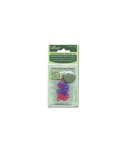 Clover - Triangle Stitch Markers, Size: X-Small 3148