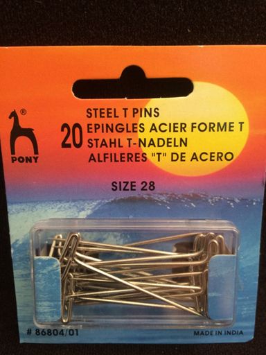 Pony - Steel T Pins