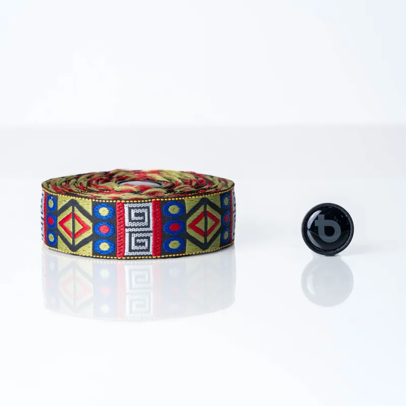 BTP Woven Bartape Aztech( Forest)