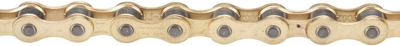KMC S1 Chain - Single Speed 1/2&quot; x 1/8&quot;, 112 Links, Gold