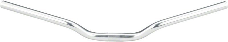 MSW 25.4 Urban Cruiser Bar, 618mm Wide, 45mm Rise 24degree Sweep,Silver