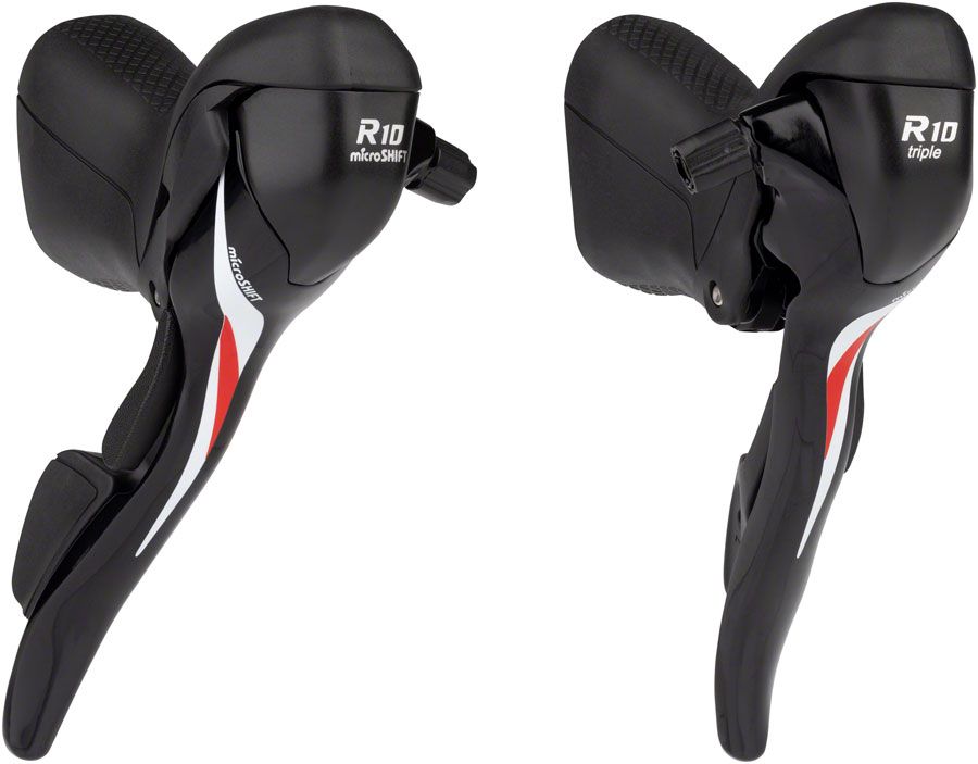 microSHIFT R8 Drop Bar Shift Lever Set 2 x 8-Speed, Shimano Compatible