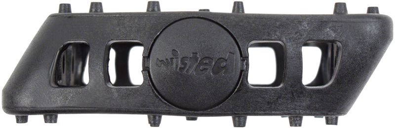 Odyssey Twisted PC Pedals - Platform, Composite/Plastic, 9/16&quot;, Black
