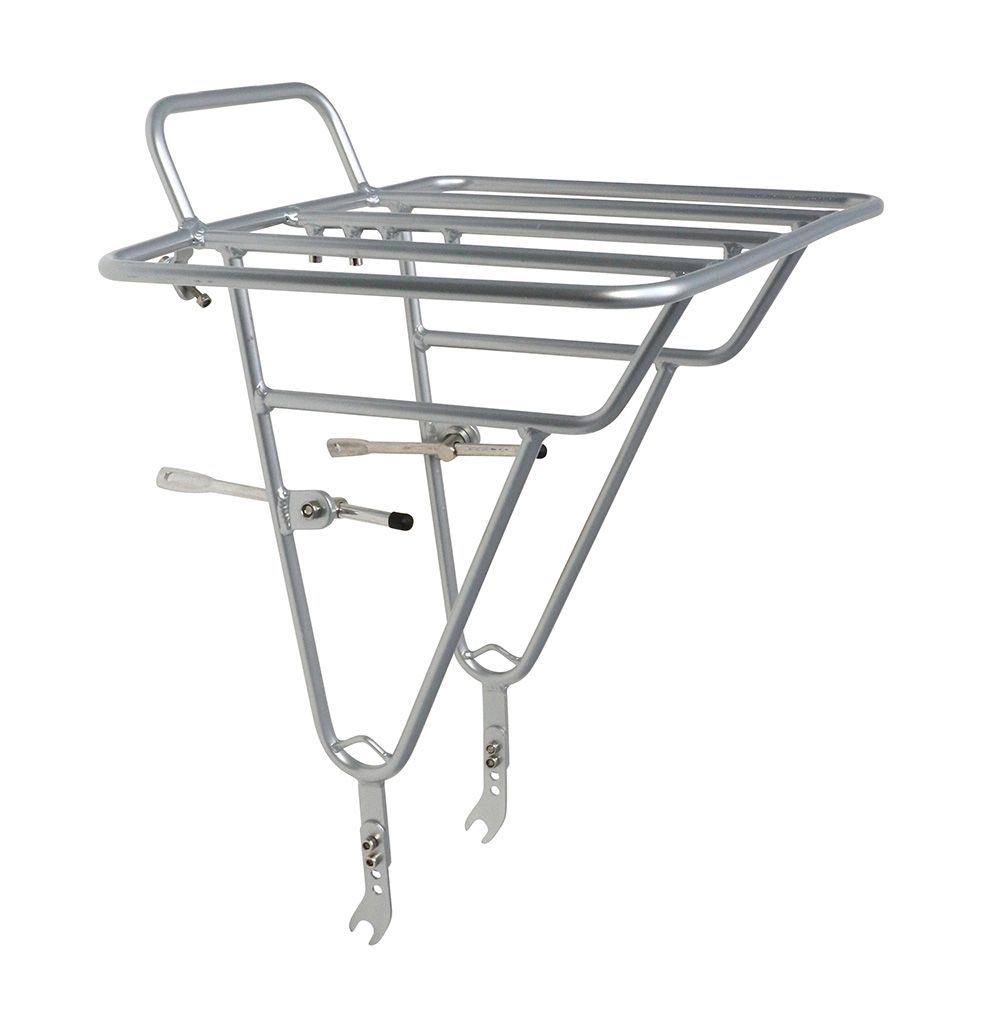 Soma Porteur Aluminum front Silver
