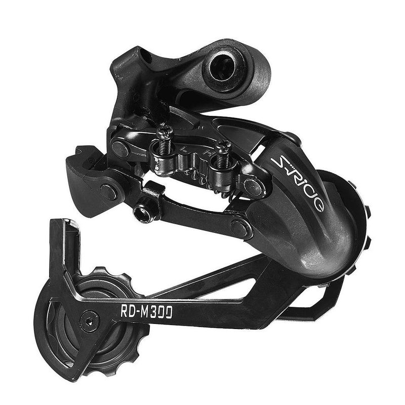 S-Ride M300 9sp Rear Derailleur, 2:1, Long Cage - Black NLS