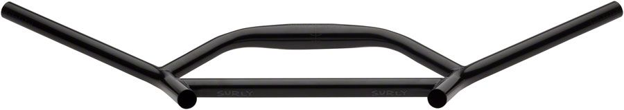 Surly Moloko Bar Handlebar - 31.8mm Clamp, 735mm Width, Flat, Chromoly, Black