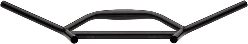 Surly Moloko Bar Handlebar - 31.8mm Clamp, 735mm Width, Flat, Chromoly, Black