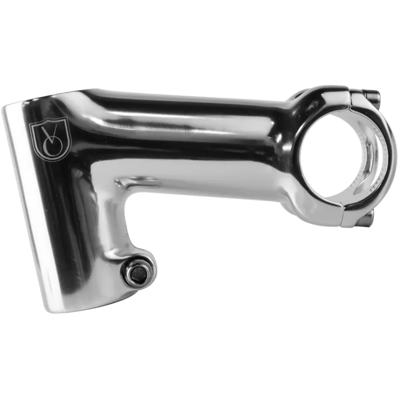 Velo Orange Tall-Stack Stem - 90mm, 31.8 Clamp, -17, 1 1/8&quot;, Aluminum, Silver
