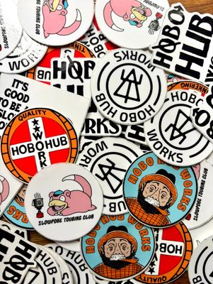 Hobo Stickers and Merch