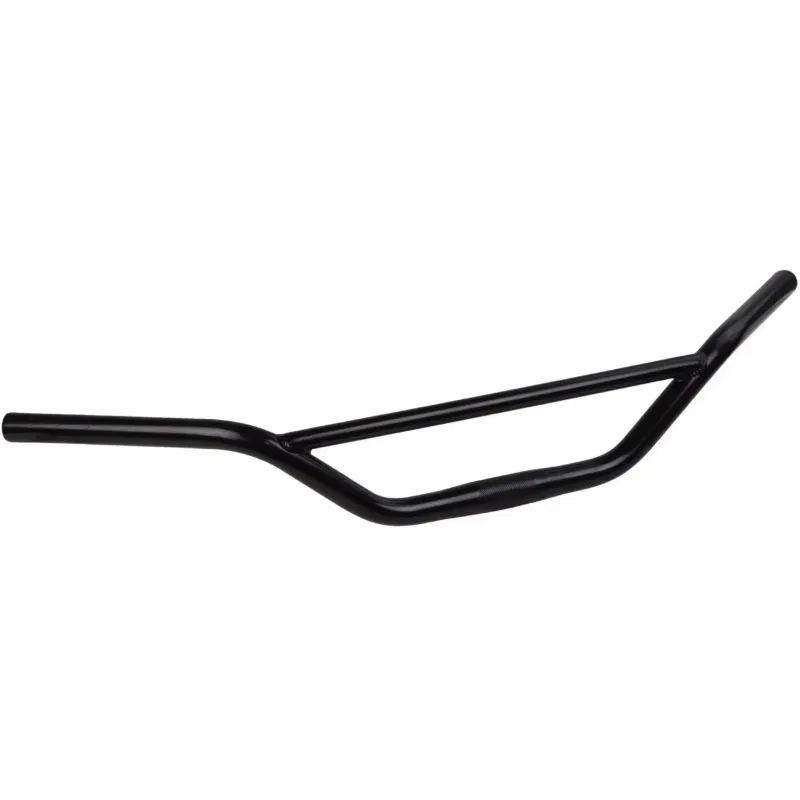 Velo Orange Klunker Handlebar - 25.4 45 Degree Sweep, 76mm Rise, 680mm width, Black