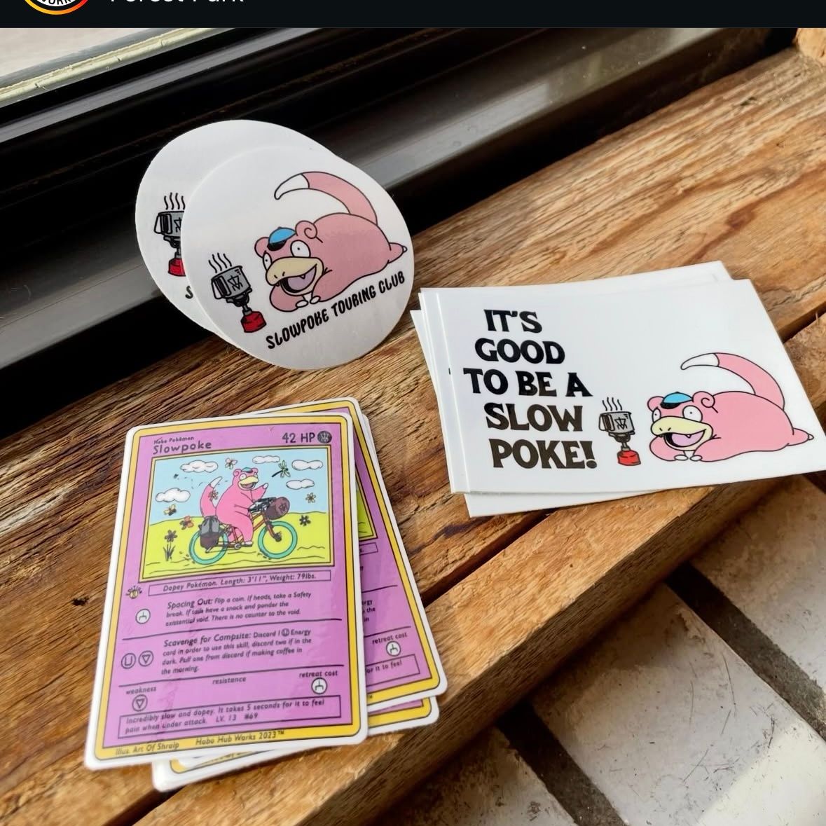 SlowPoke Stickers
