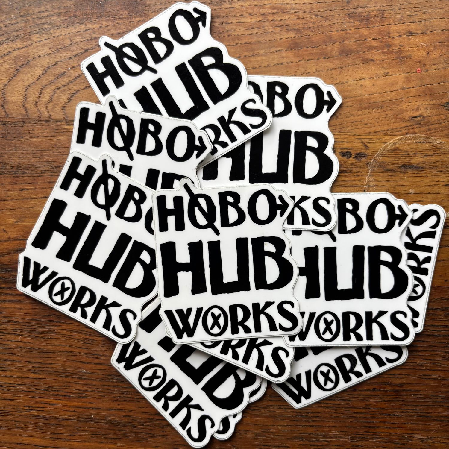Hobo Font Sticker