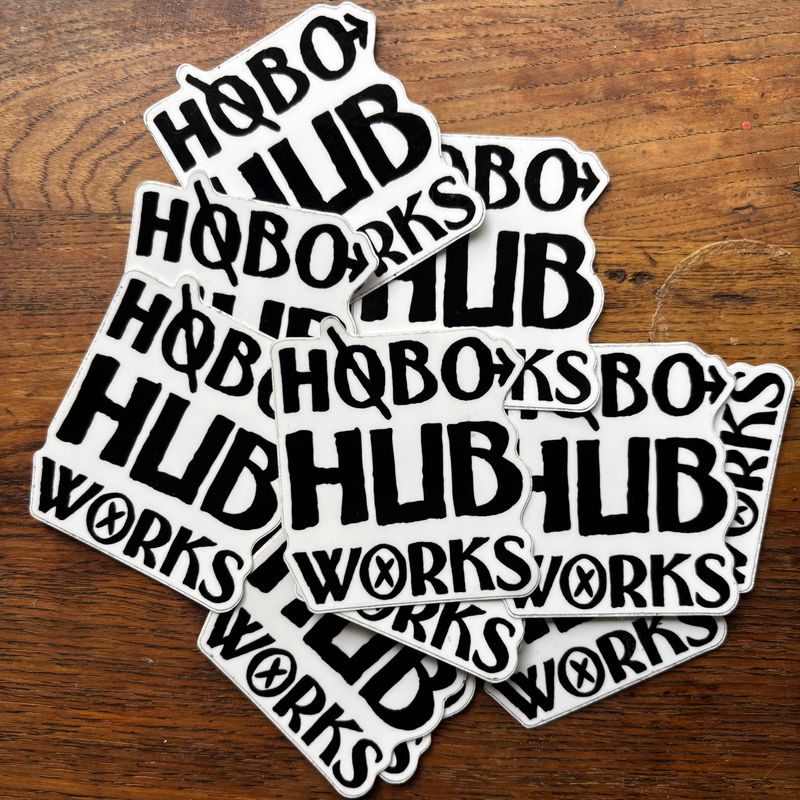 Hobo Font Sticker