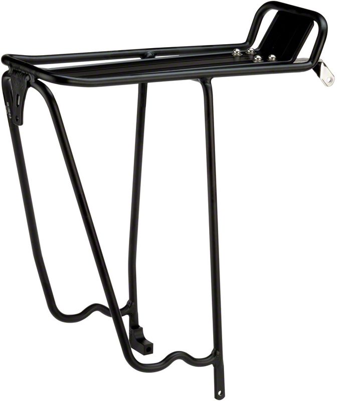MSW RCR-100D Pork Chop Light-Duty Rear Rack, 700c Black