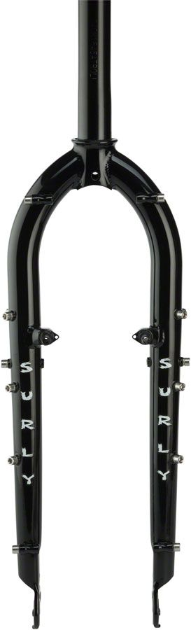 Surly Troll Fork: 26" QR, 1-1/8" Straight Steerer, Black