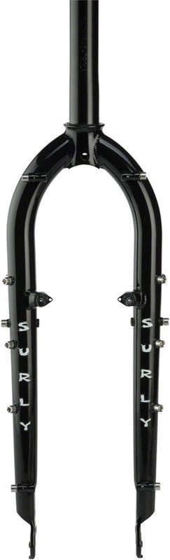 Surly Troll Fork: 26" QR, 1-1/8" Straight Steerer, Black