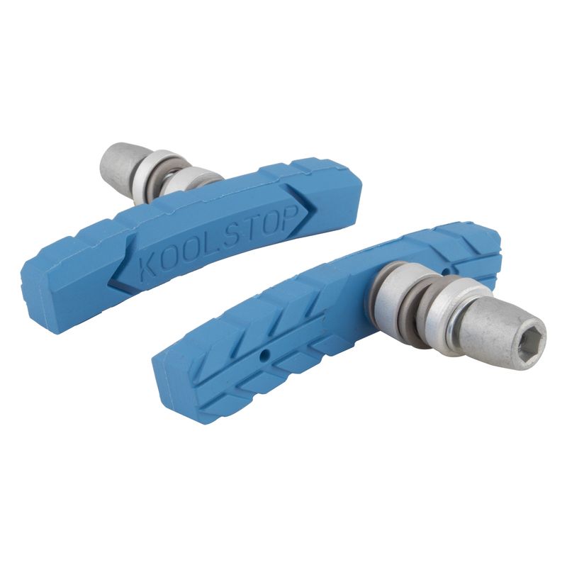 Kool-Stop Threaded AT Pad (Light Blue) Pair