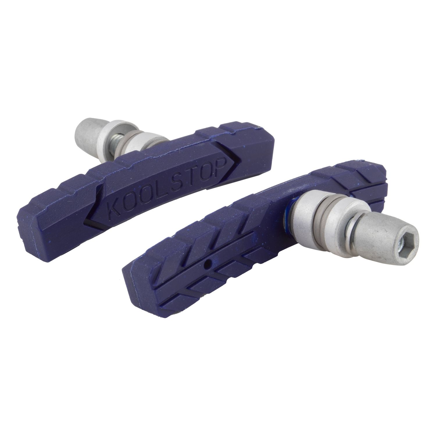 Kool-Stop AT Threaded Pad Pair (Dark Blue)