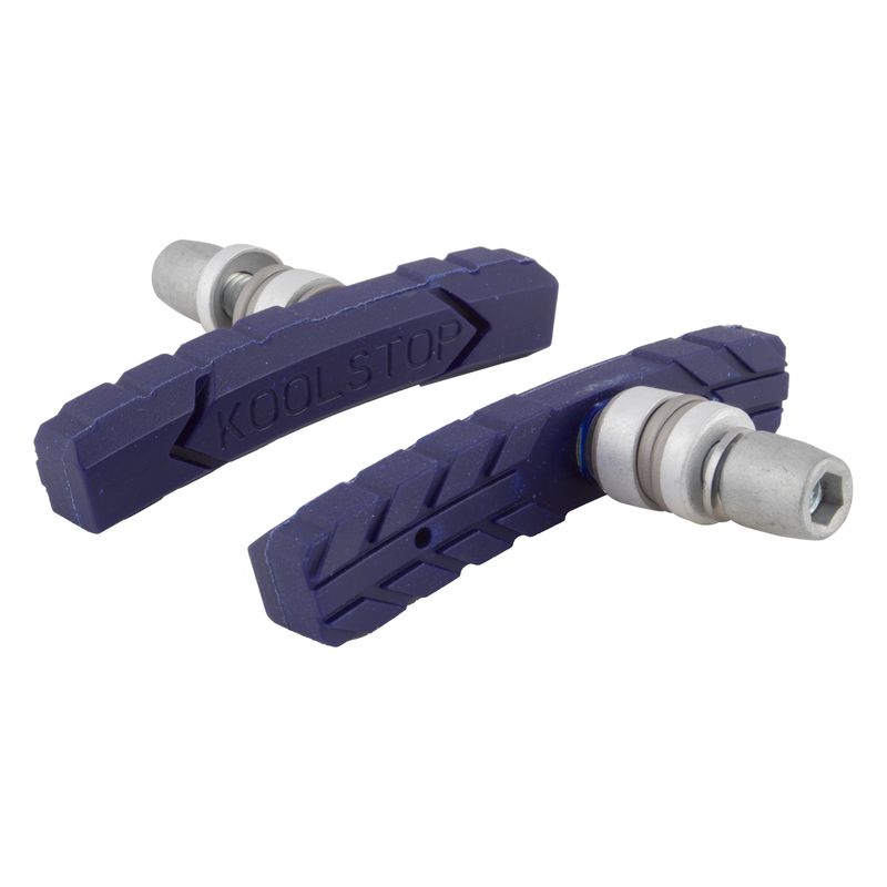 Kool-Stop AT Threaded Pad Pair (Dark Blue)