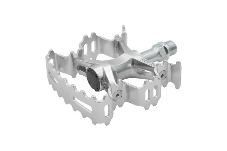 MKS Aurora Pedal 9/16" silver