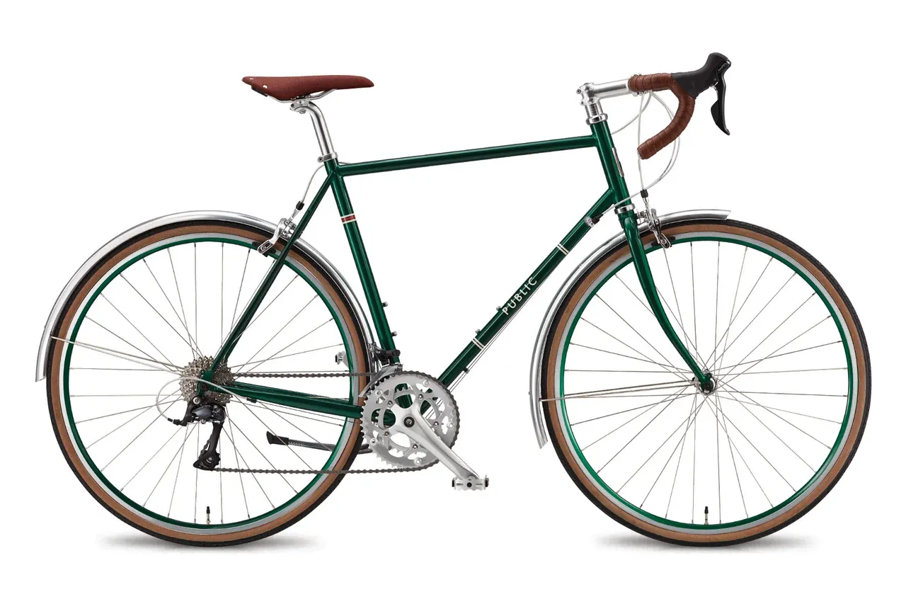 Public R18 Drop Bar British Green Large