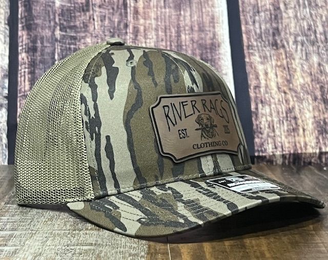 OG River Rags Trucker 112 Loden Black Retriever patch