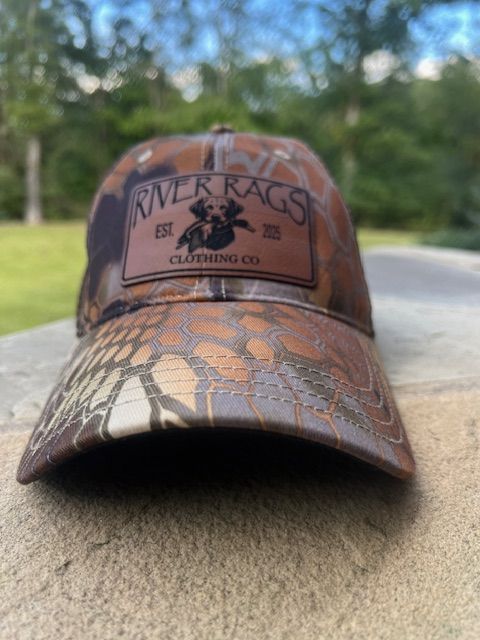 River Rags Trucker 111 KRYPTEK HIGHLANDER/BUCK Duck Fetcher patch