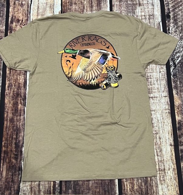 Mallard Sunset Tee Heather Tan