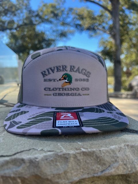 River Rags R168 7 panel Marsh duck camo/Loden