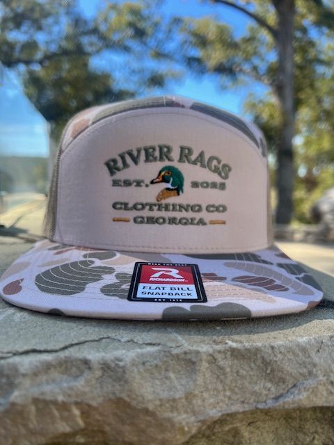 River Rags R168 7 panel Harvest duck camo/sandstone