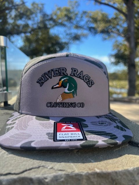 River Rags R168 7 panel Marsh duck camo/Loden