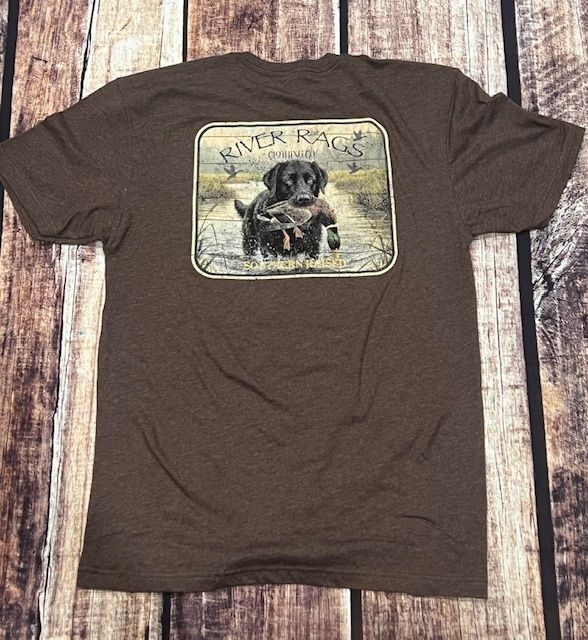 Southern Raised Tee Exspresso Black Lab