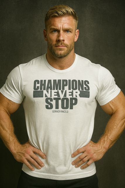 Champions Never Stop - T-Shirt