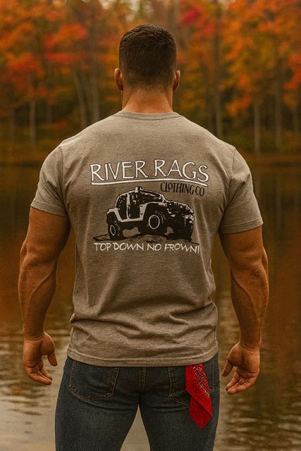 Top Down No Frown Vintage gray