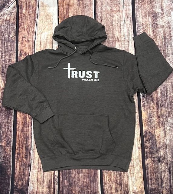 TRUST Hoody Charcoal gray