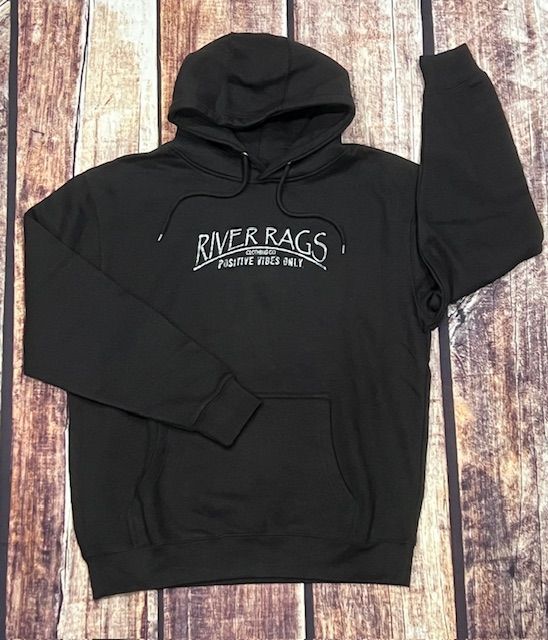 Positive Vibes Only hoodie Black